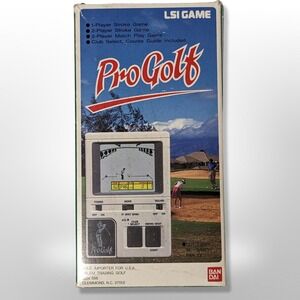 NEW! Vintage 1984 LSI Pro Golf Handheld Electronic Game Working